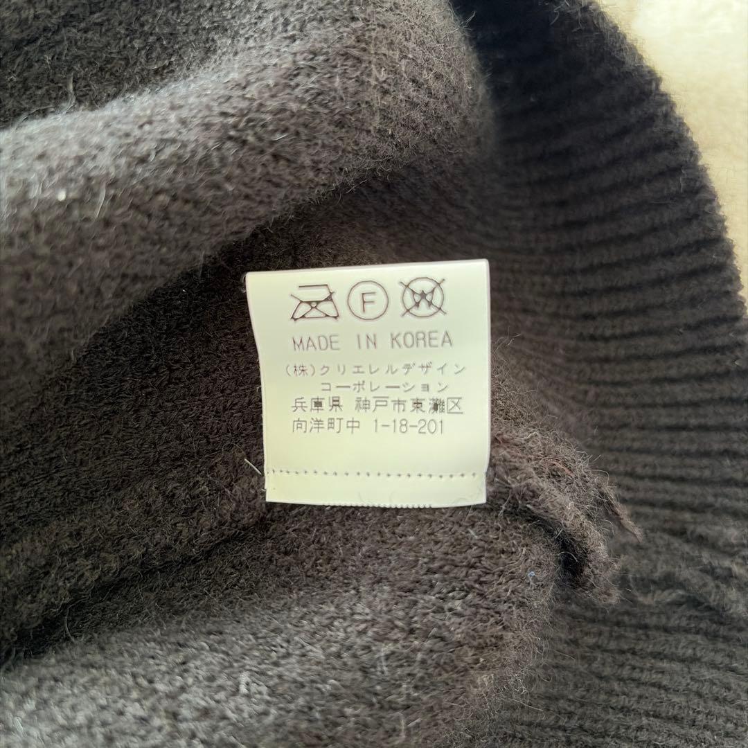 ella_selectshop エラ　カーディガン　ブラック