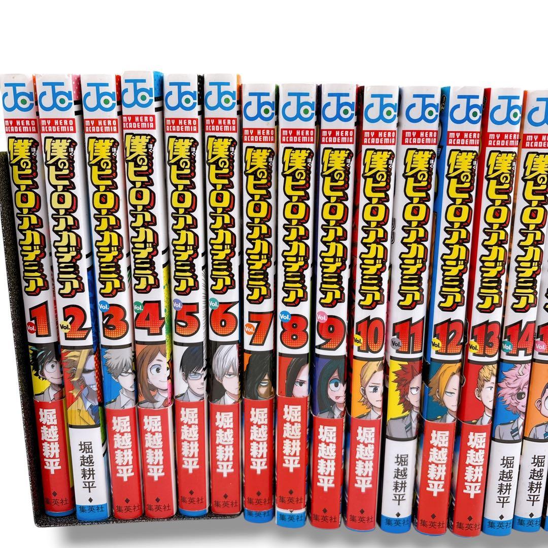 【僕のヒーローアカデミア】 第1巻〜35巻＋映画特典本 帯付き 初版あり