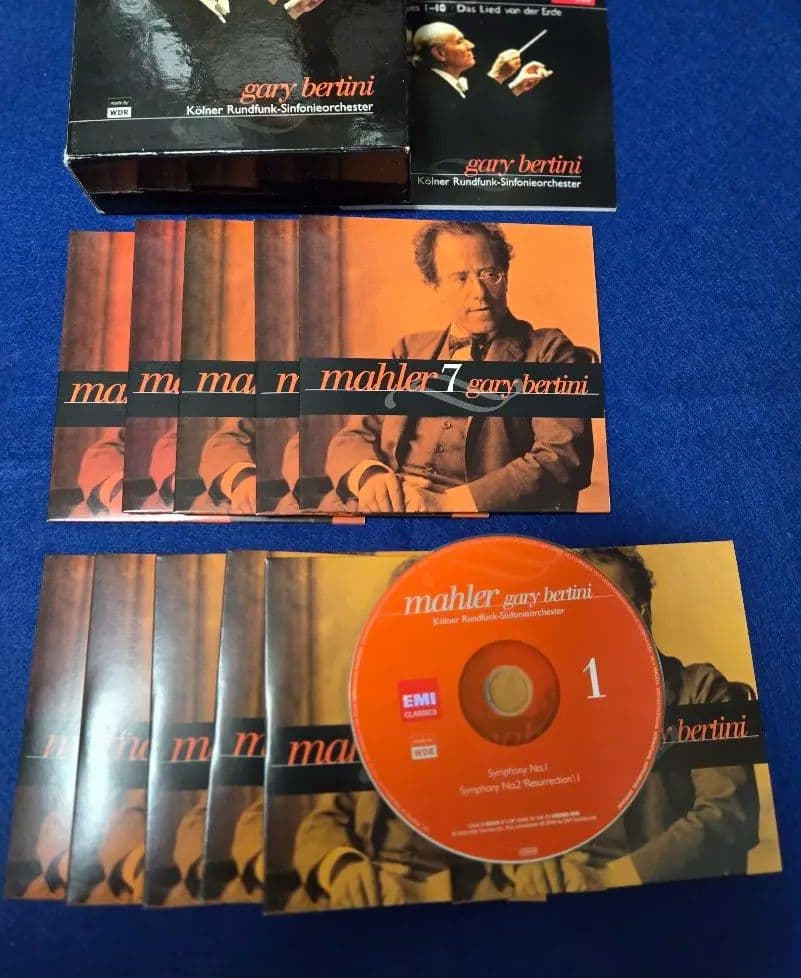 ベルティーニ　マーラー交響曲全集　11CD　輸入盤
