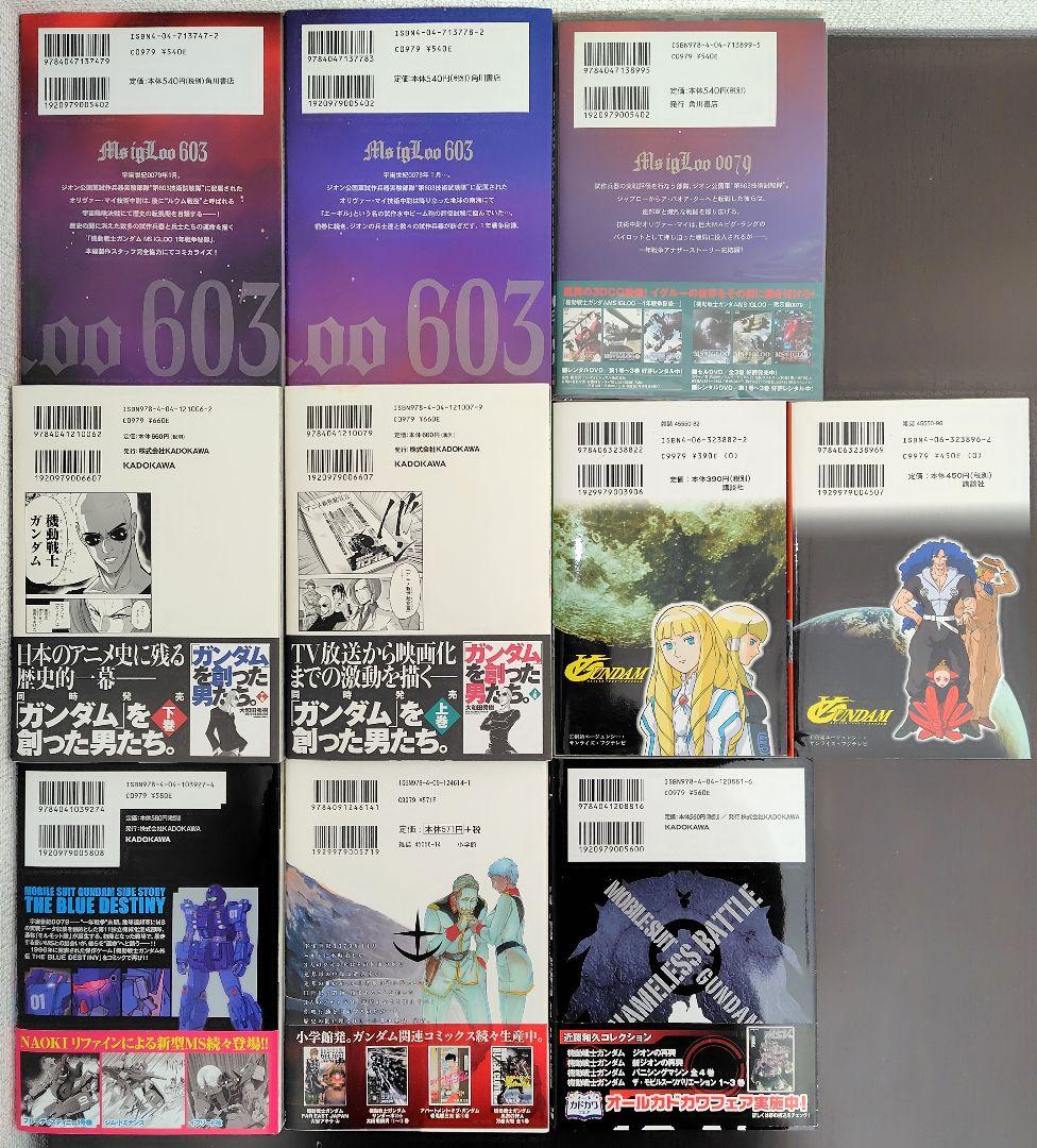 【ガンダム漫画10冊セット】∀、IGLOO、創った男たち、他
