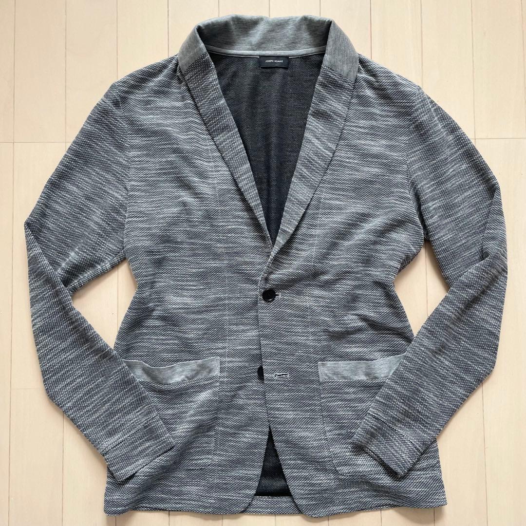 ジョセフオム【リネン混 美品】ニットジャケット サマージャケット L位 ビジネス