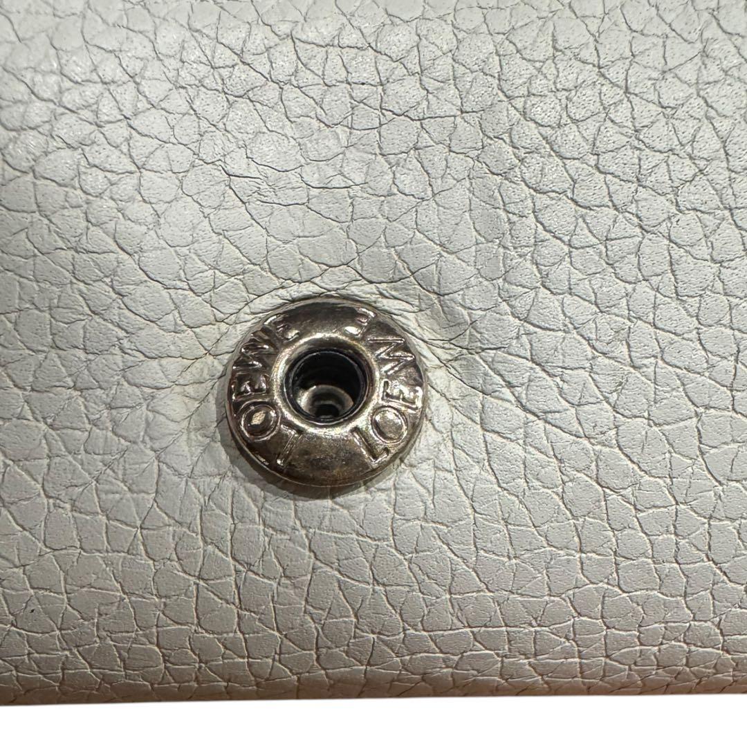 リ*コ様 【良品】LOEWE 三つ折り財布 バーティカル スモール ウォレット