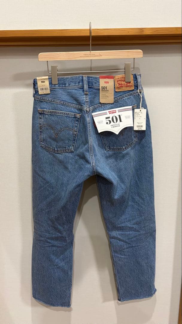n*n様 未着用 Levi'sリーバイス 501 別注 クロップド インディゴ