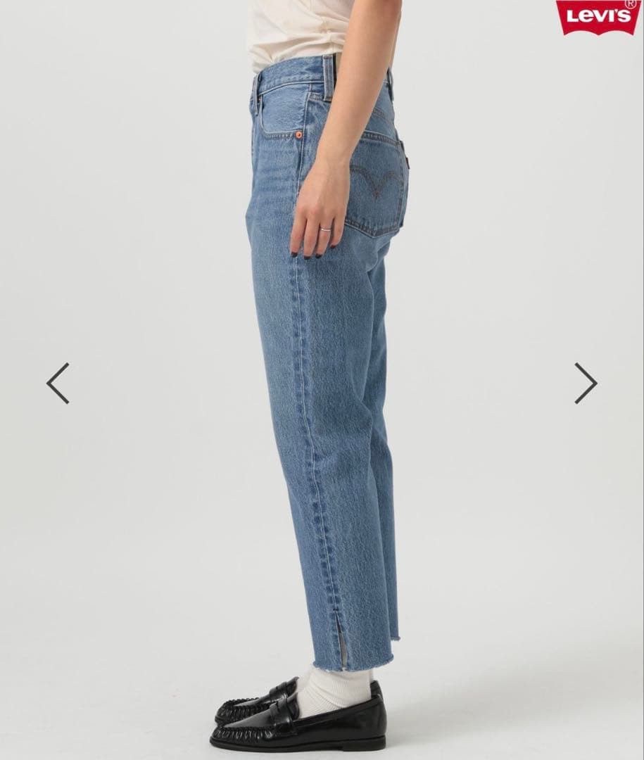 n*n様 未着用 Levi'sリーバイス 501 別注 クロップド インディゴ