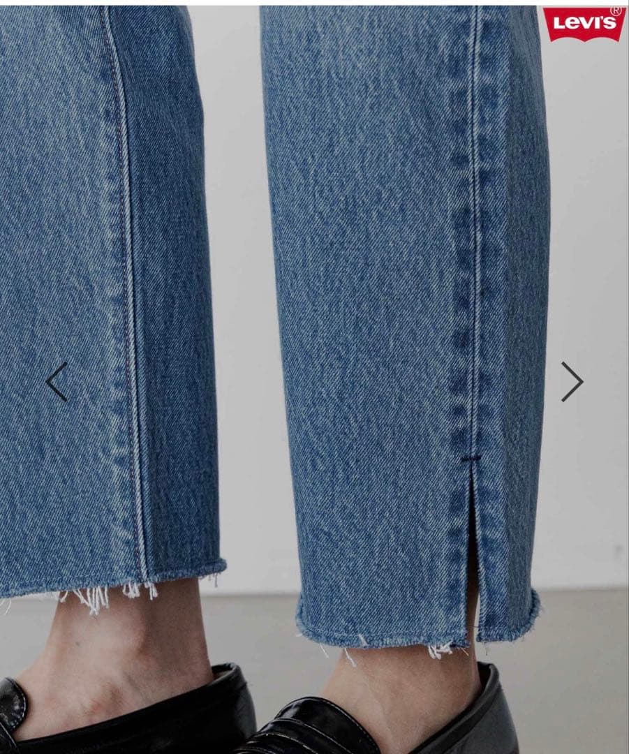 n*n様 未着用 Levi'sリーバイス 501 別注 クロップド インディゴ