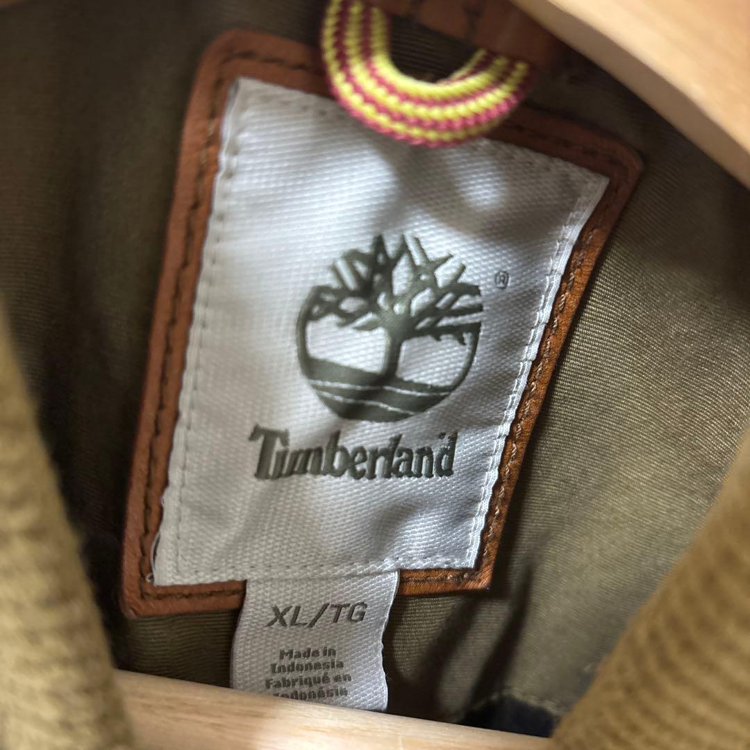 Timberland XL カーキ MA-1ジャケット