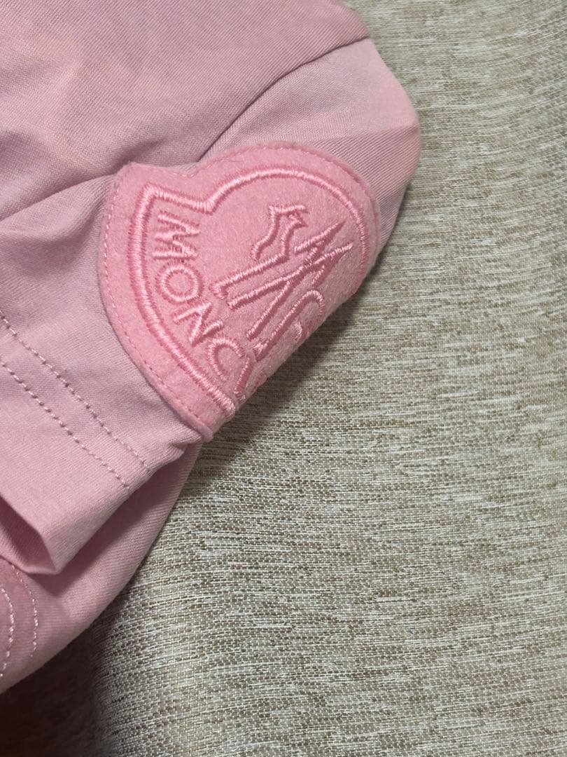 MONCLER ピンク 半袖Tシャツ