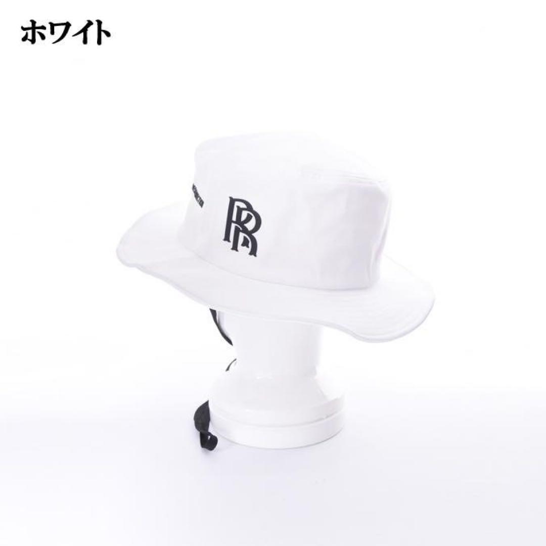 新品 レザレクション ロゴ付き バケット サファリハット (L)