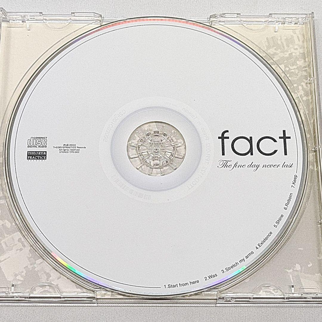 邦楽 FACT CD The fine day never last