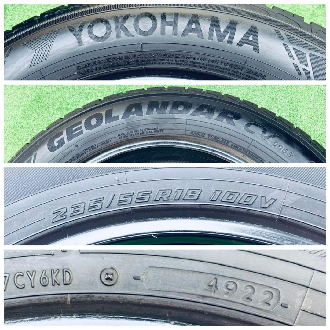 235/55R18,YOKOHAMA GEOLANDAR CV GO58.22年