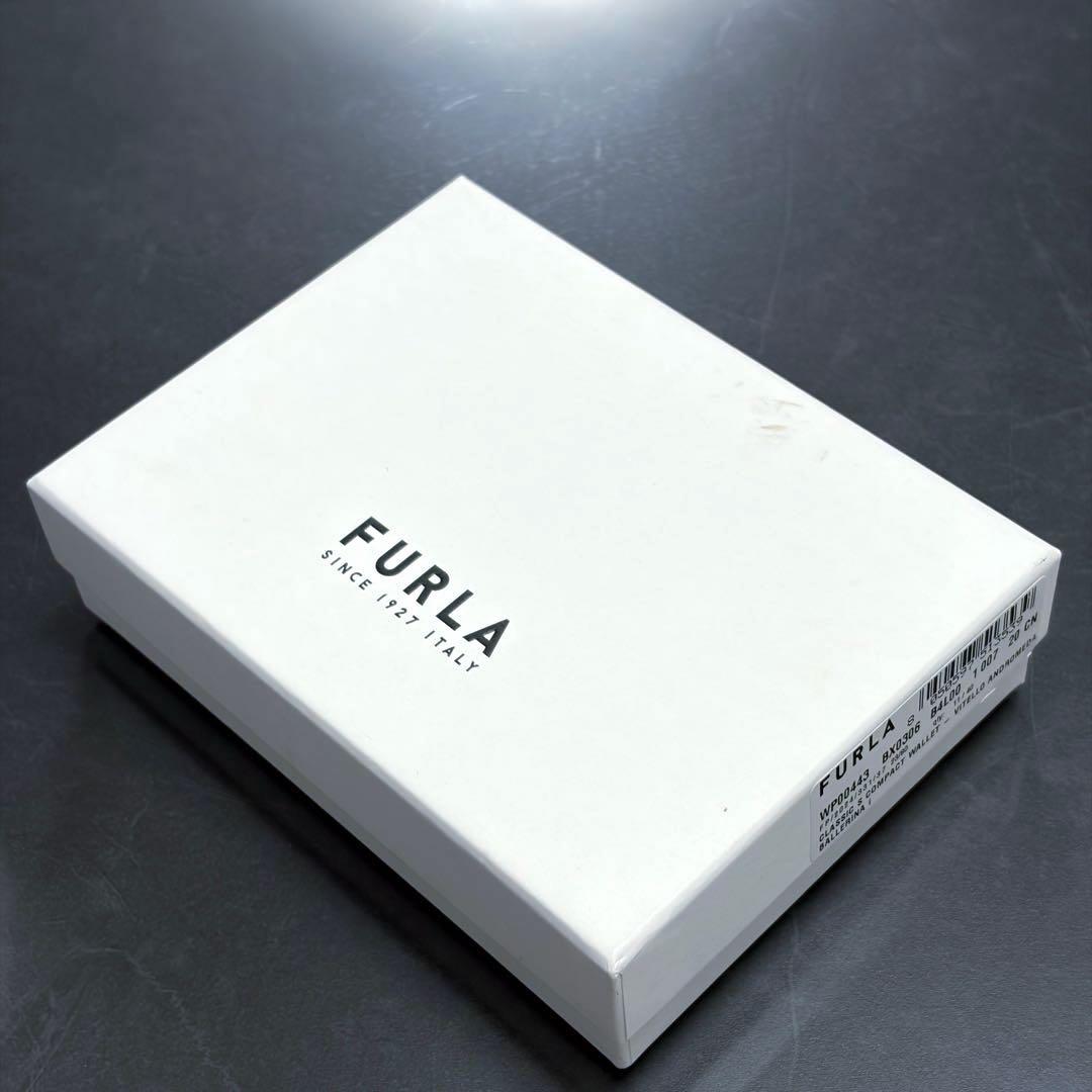 シ3/新品/FURLA/フルラ/二つ折り財布/クラシックSコンパクトウォレット