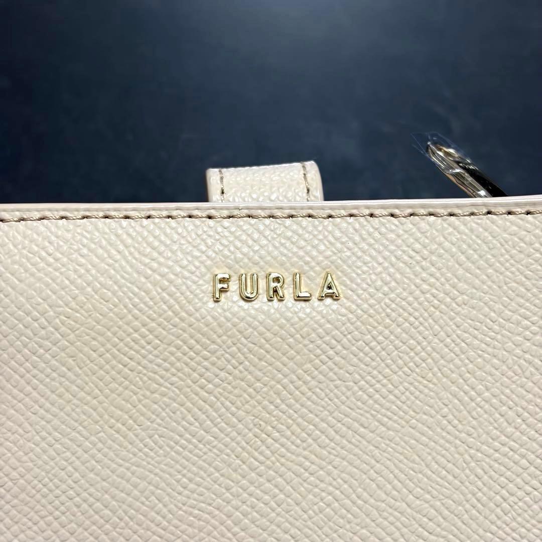シ3/新品/FURLA/フルラ/二つ折り財布/クラシックSコンパクトウォレット