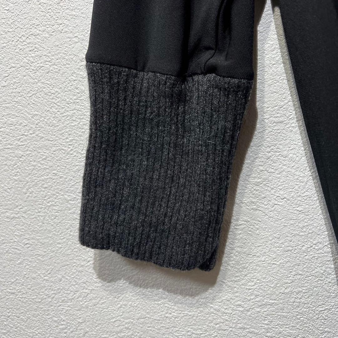 希少 美品 MM6 上質 デザインカーディガン ここのえ期 ニット ウール 切替
