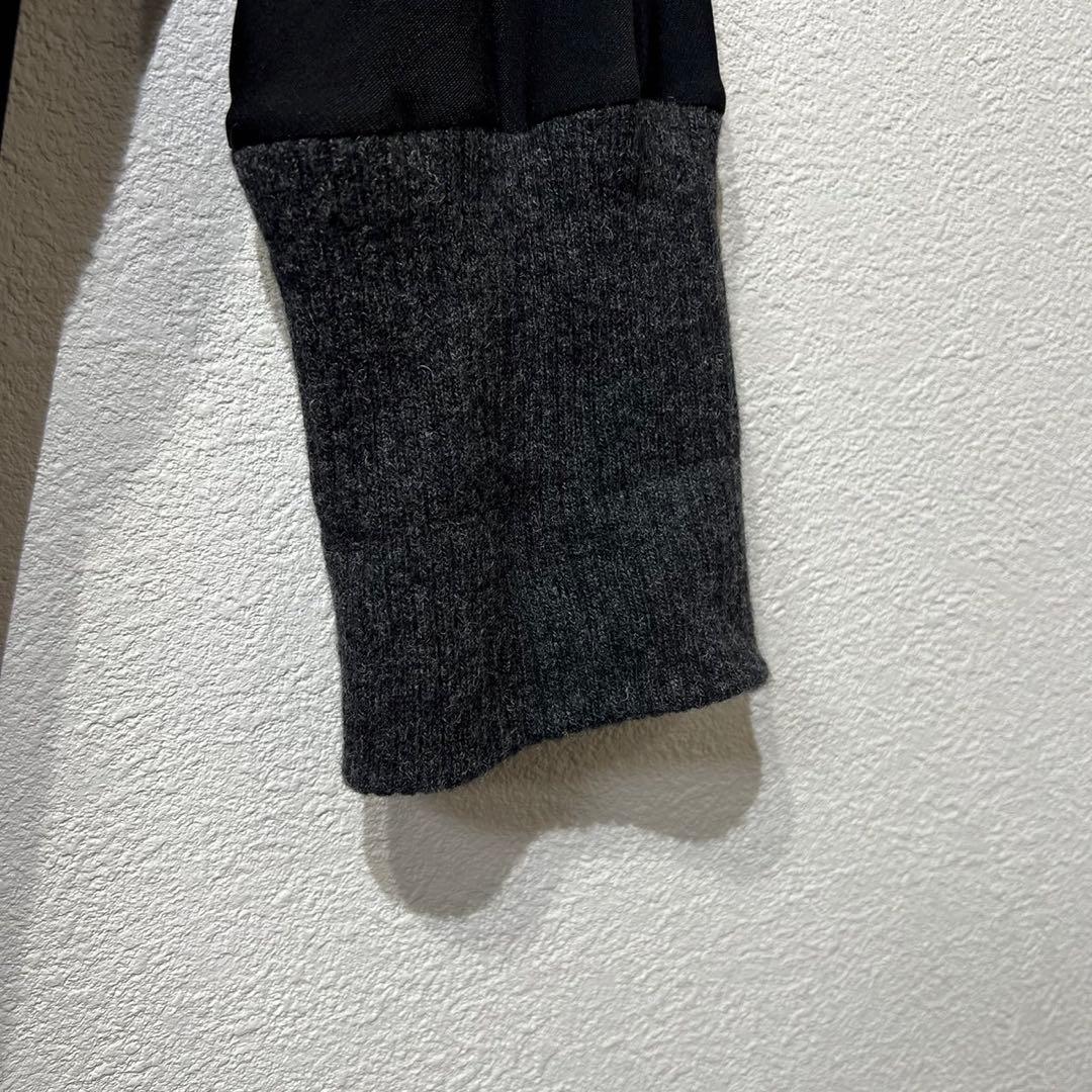 希少 美品 MM6 上質 デザインカーディガン ここのえ期 ニット ウール 切替