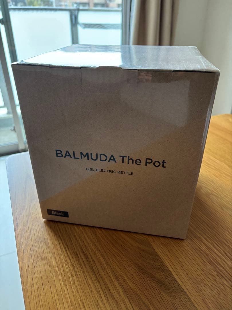 【新品未使用、未開封】BALMUDA The Pot 0.6L ブラック