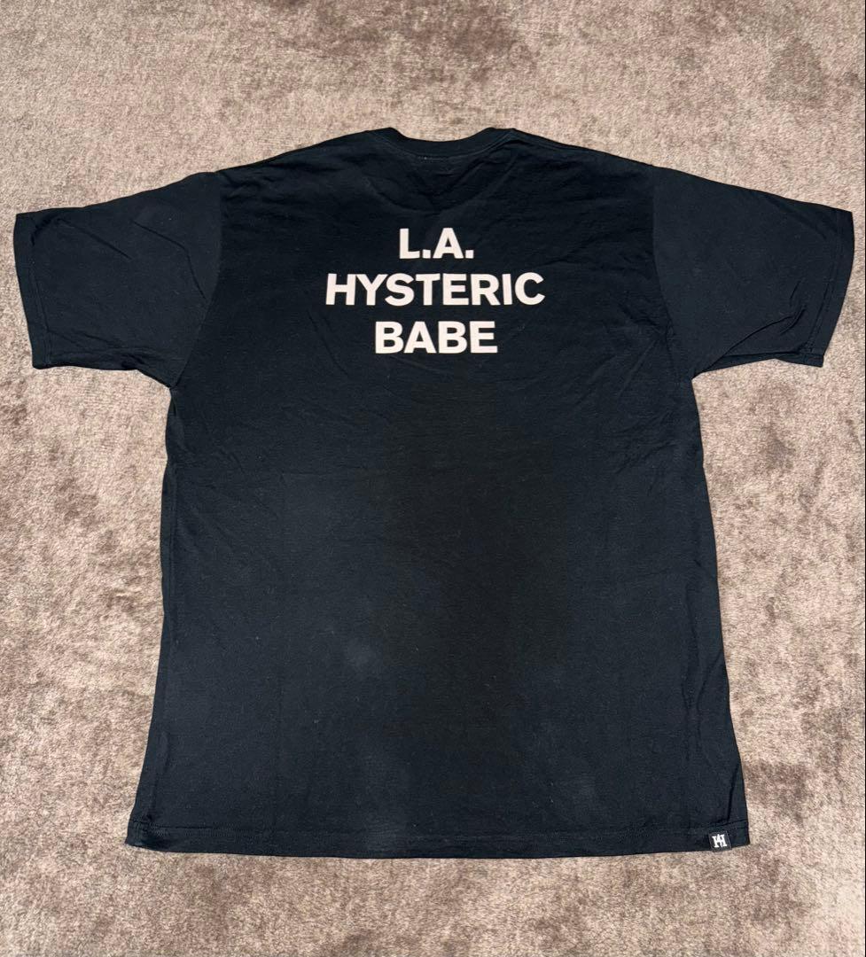 [最終値下げ価格]HYSTERIC GLAMOUR ブラック Tシャツ XL
