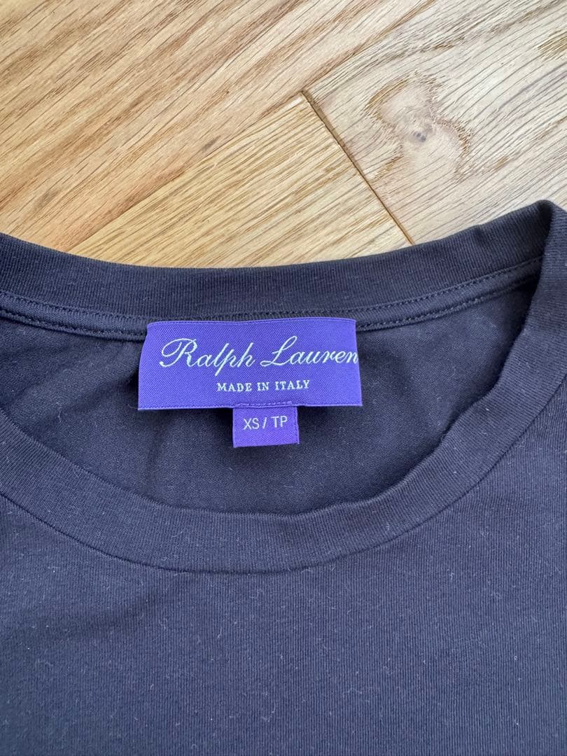Ralph Lauren パープルレーベル　黒 Tシャツ XS / TP
