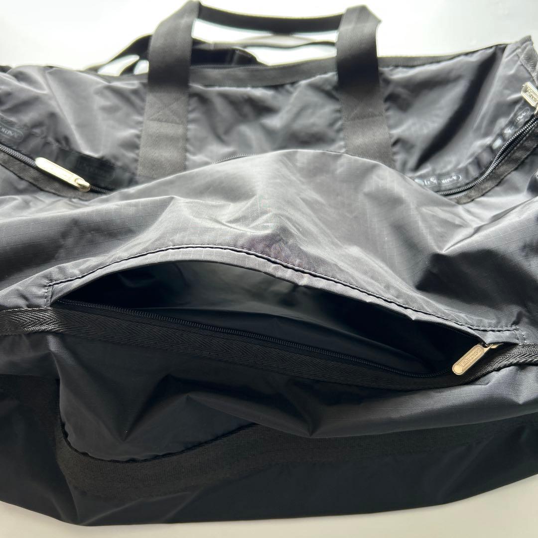 【美品】 レスポートサック LG WEEKENDER リサイクルブラック