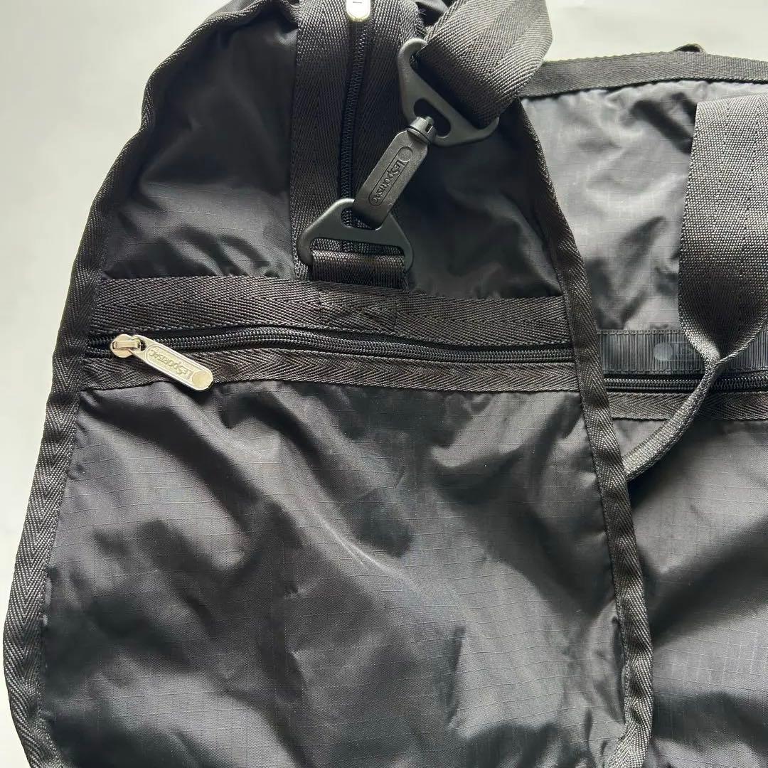 【美品】 レスポートサック LG WEEKENDER リサイクルブラック