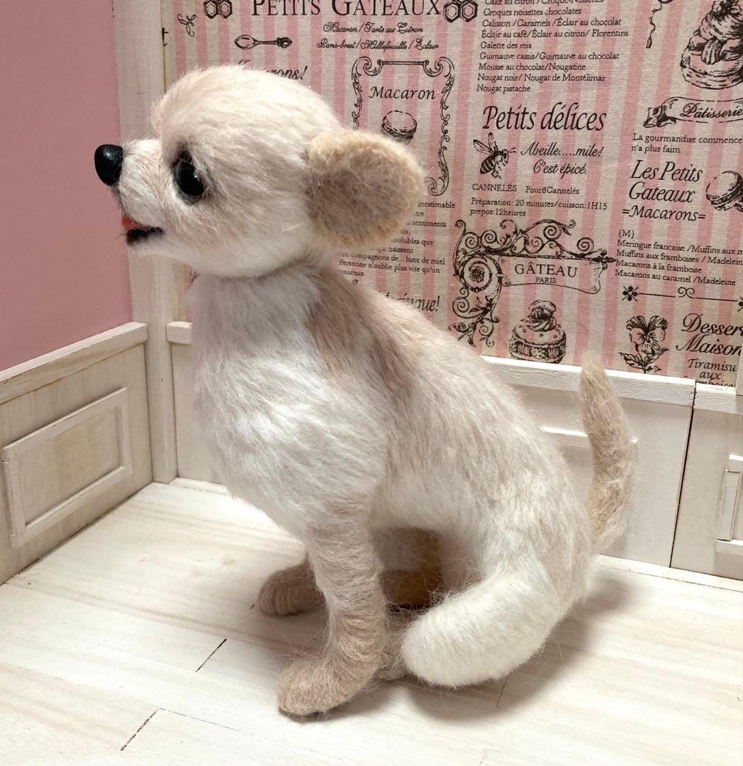 羊毛フェルトオーダー　犬　チワワ