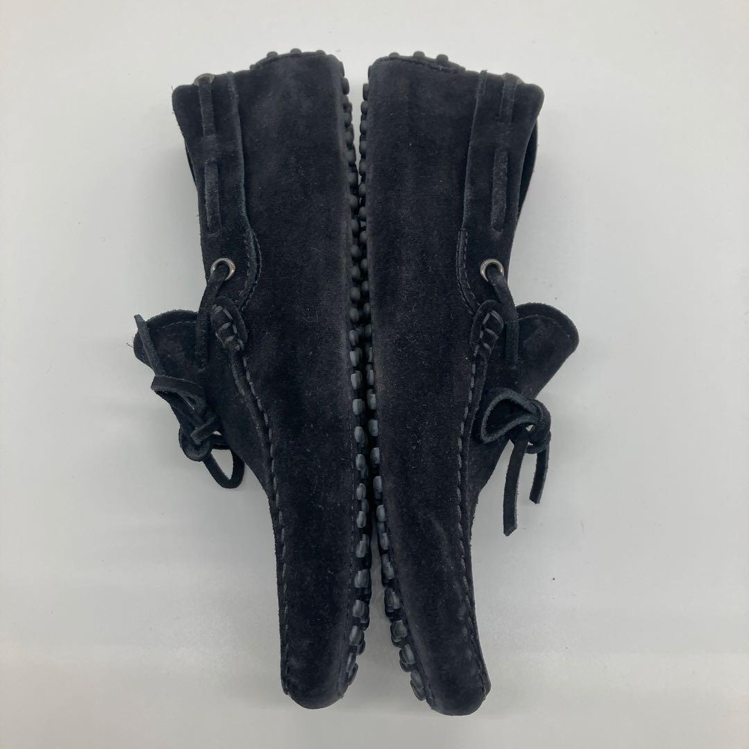 TOD'Sトッズ　ゴンミーニ　スエード　ドライビングシューズ　黒　25cm