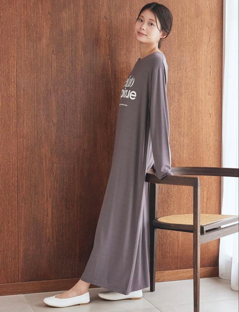 完売品　ジェピケ　ワンピース パジャマ ルームウェア gelato pique