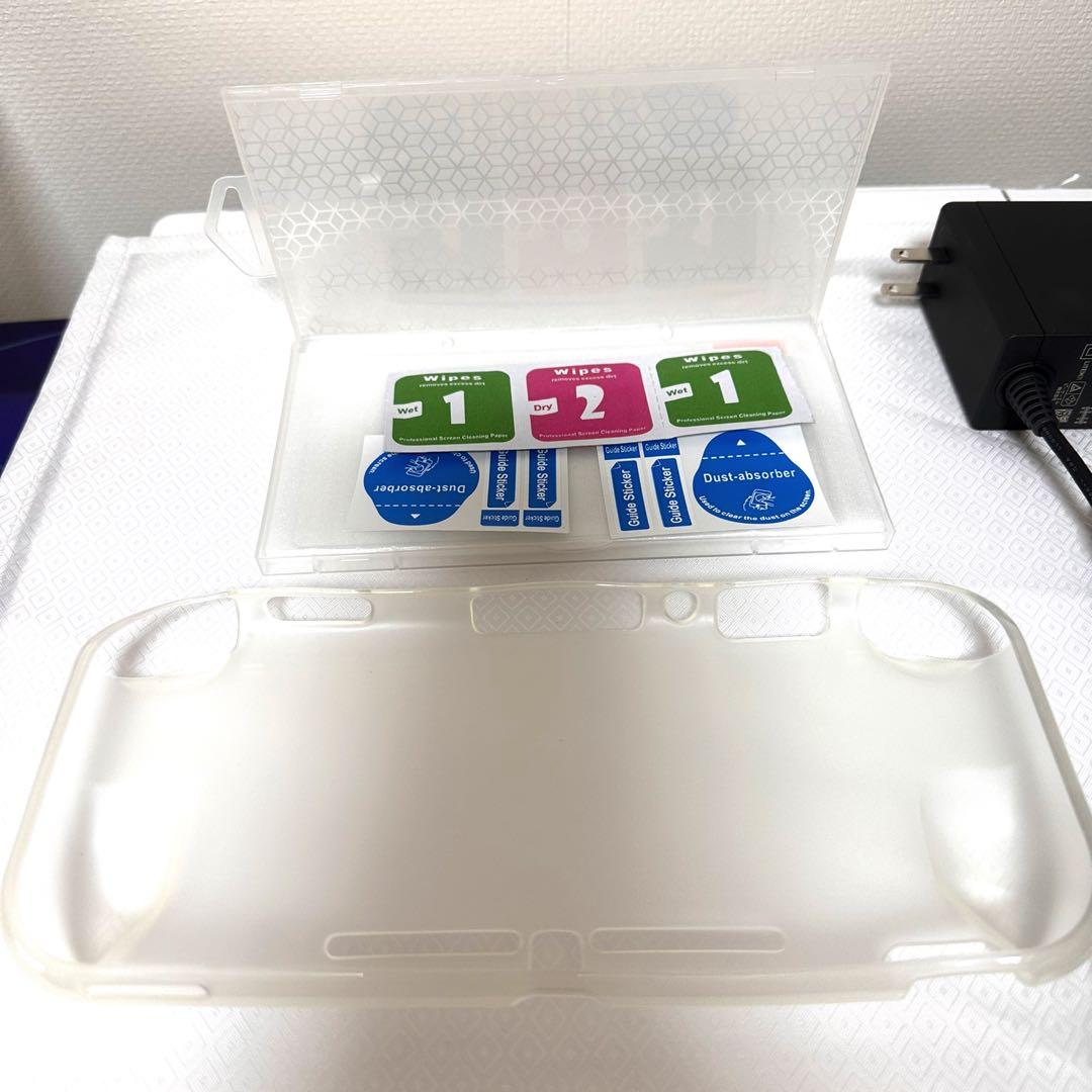 【美品】Nintendo Switch Lite グレー 本体 + 付属品セット