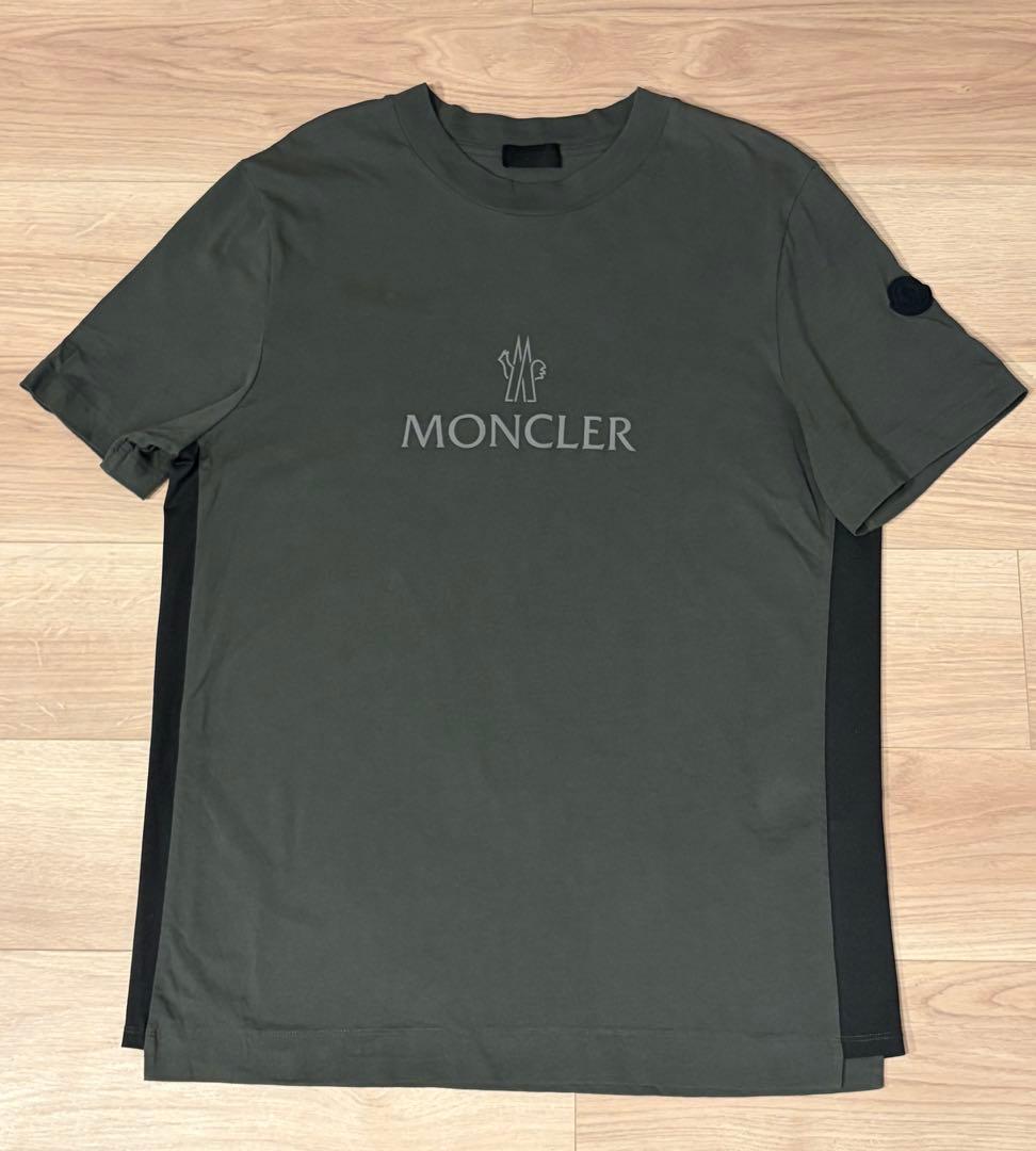 モンクレール MATT BLACK Tシャツ ダークグリーン S ビームス購入品