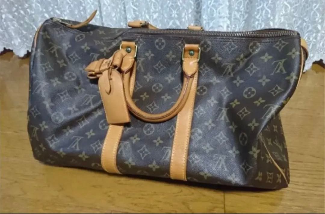 のりすけ ルイヴィトン　モノグラム　ボストン　キーポル45