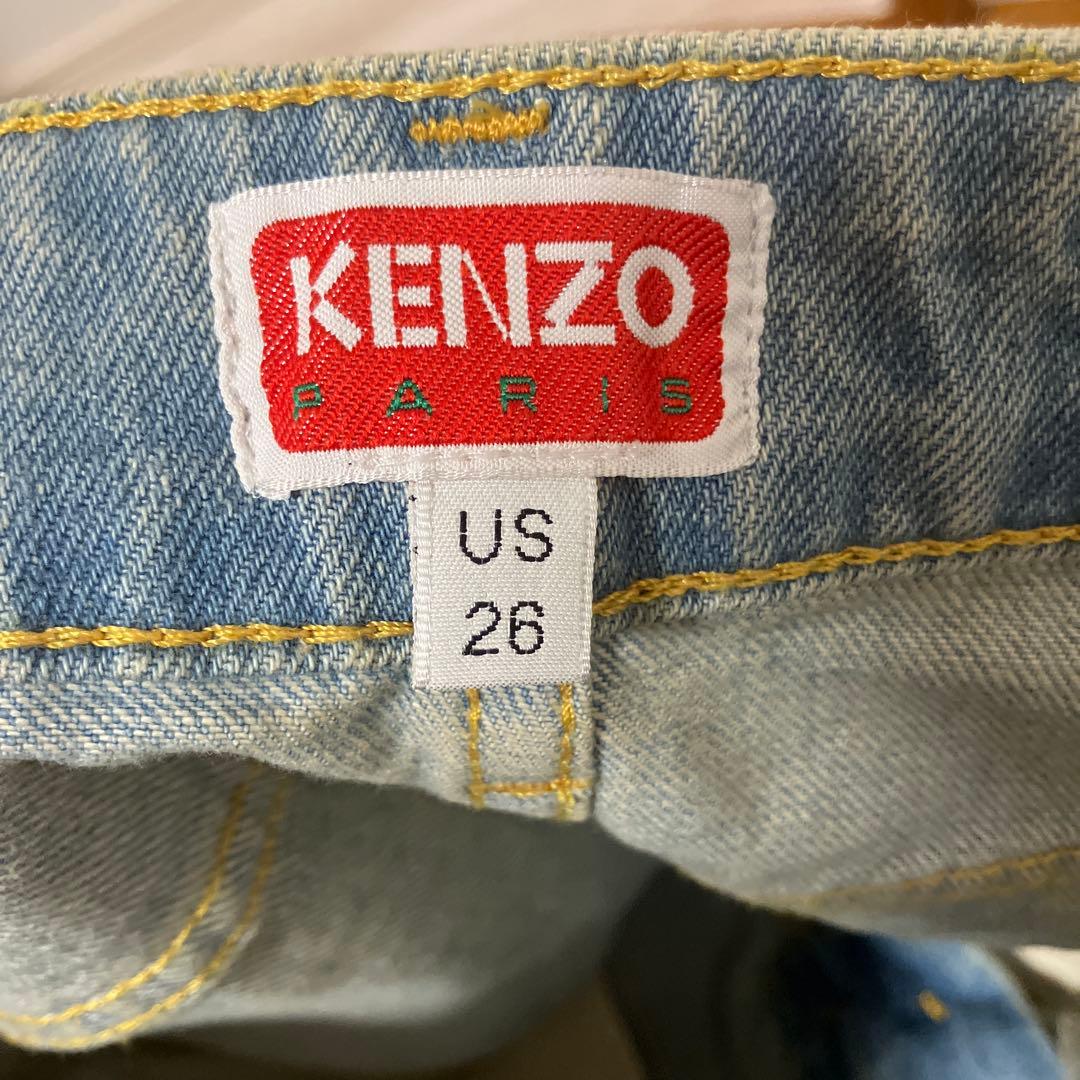 KENZO ワイドジーンズ　US26