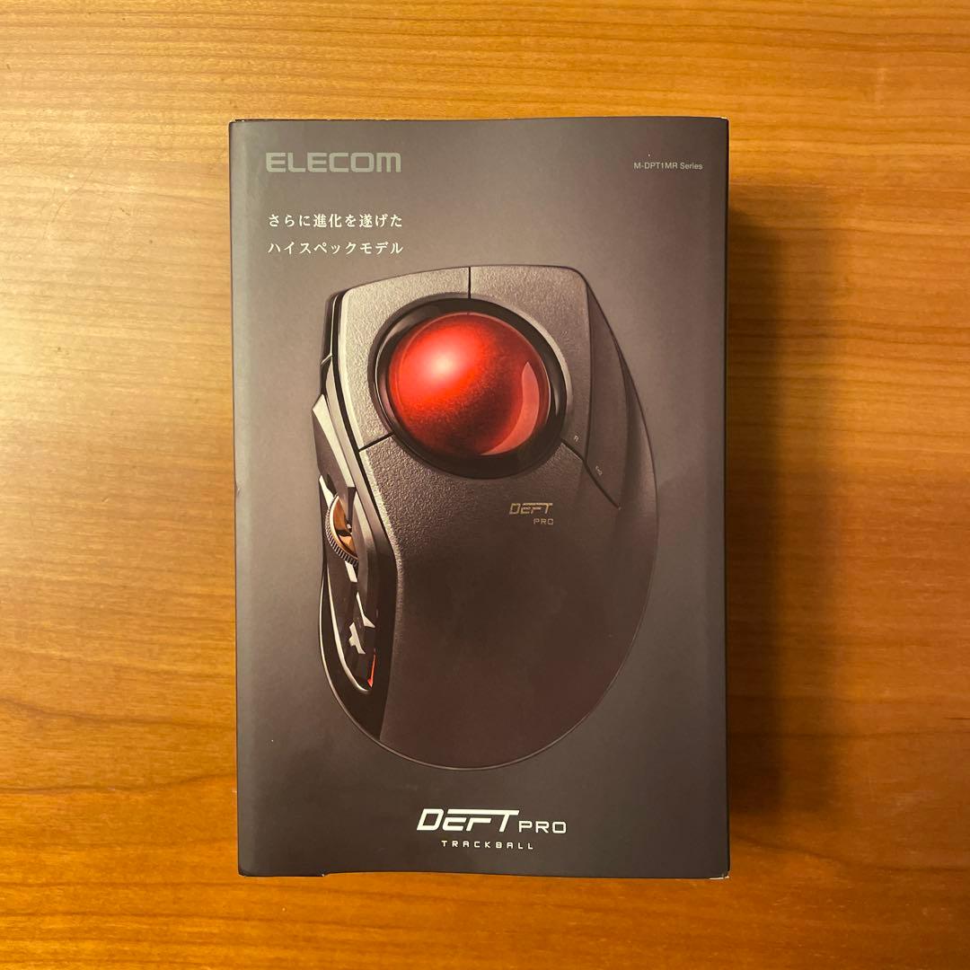 ⭐️新品開封品⭐️ エレコム　トラックボールマウス　M-DPT1MRXBK