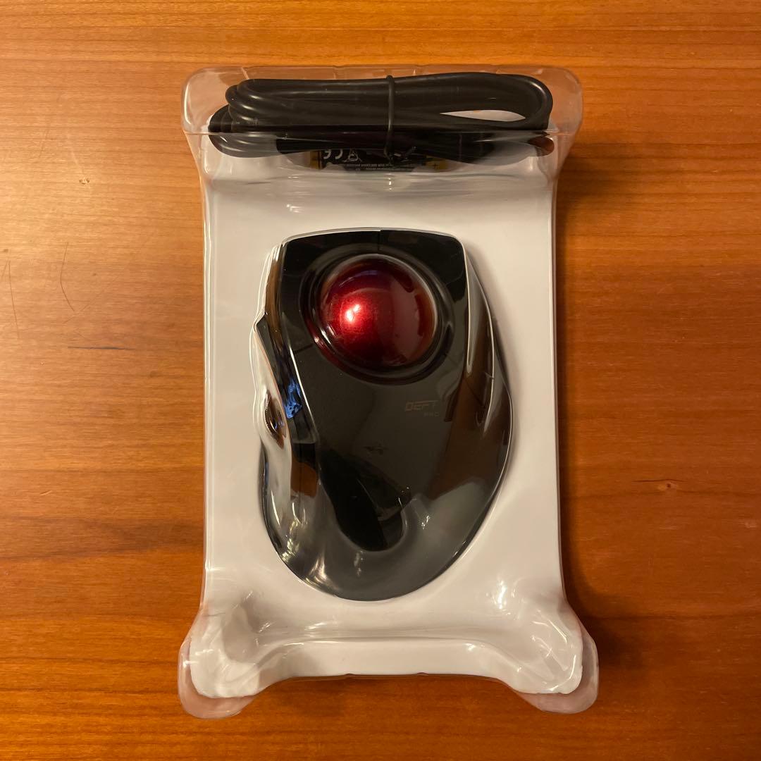 ⭐️新品開封品⭐️ エレコム　トラックボールマウス　M-DPT1MRXBK