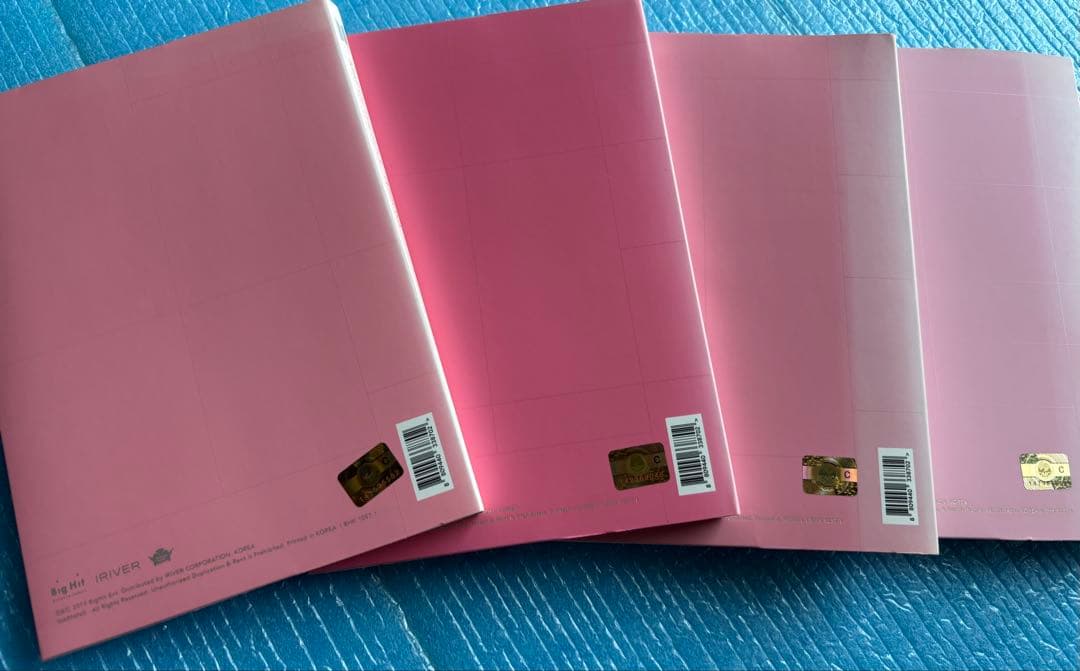 BTS PERSONA 4冊セット ピンク 1枚紛失　17