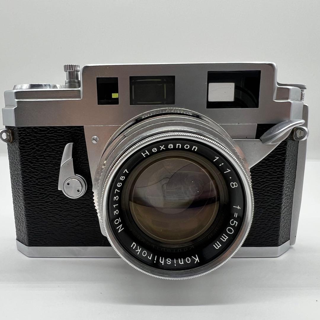 希少元箱あり　Konicaコニカ IIIA Hexanon 50mm F1.8