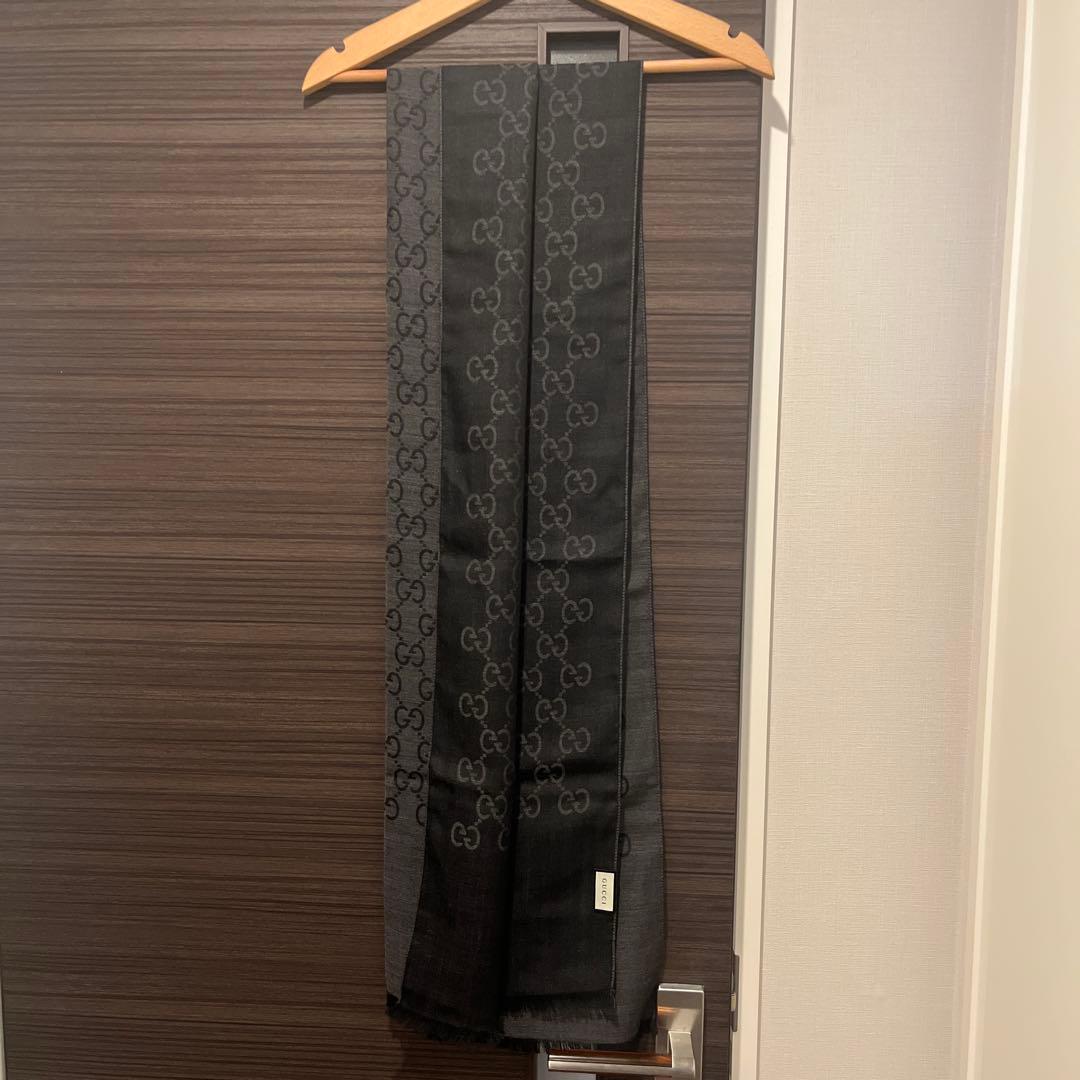 グッチGUCCI ストール　グレー