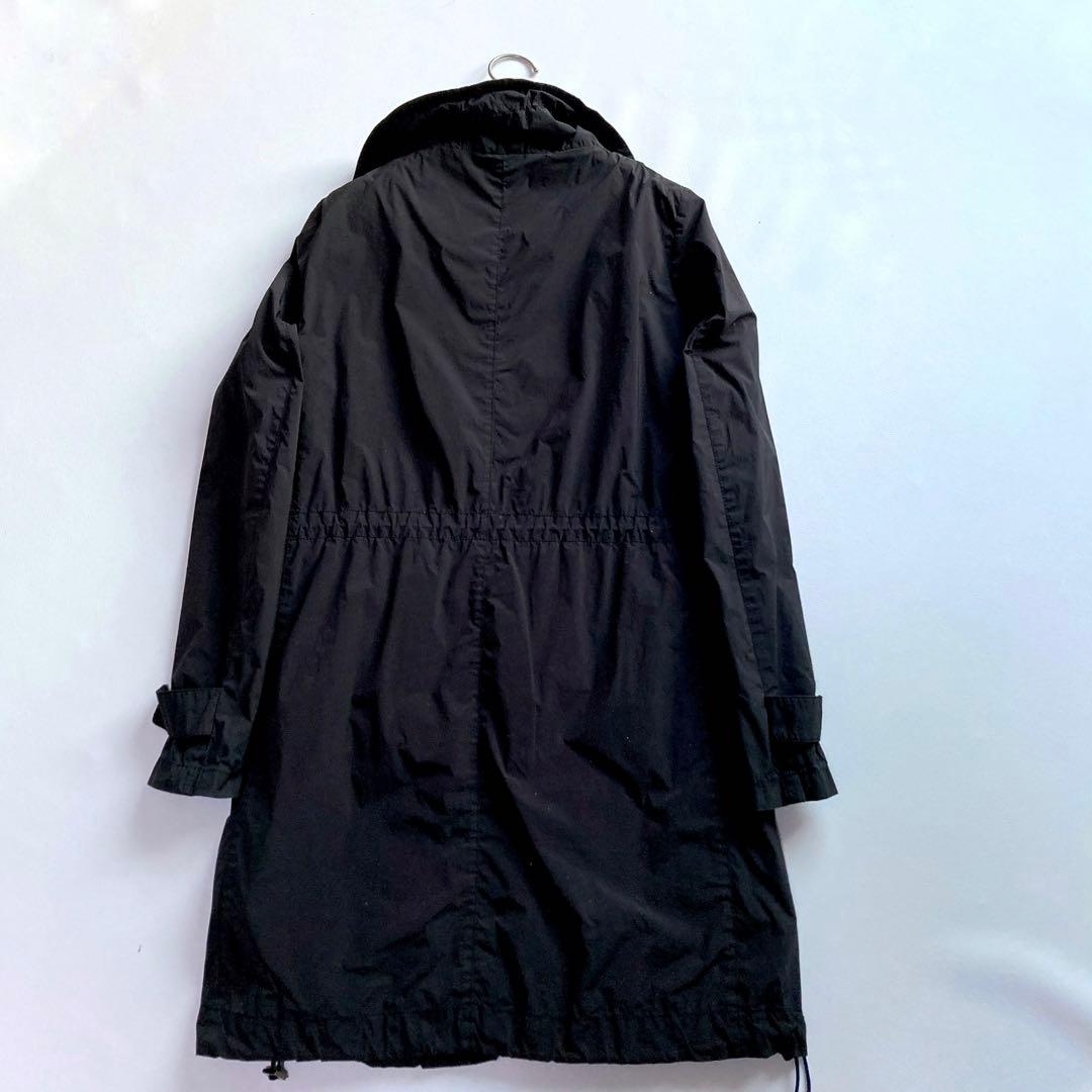HERNO ヘルノ スプリングコート ライトアウター 軽量 ブラック 黒 42