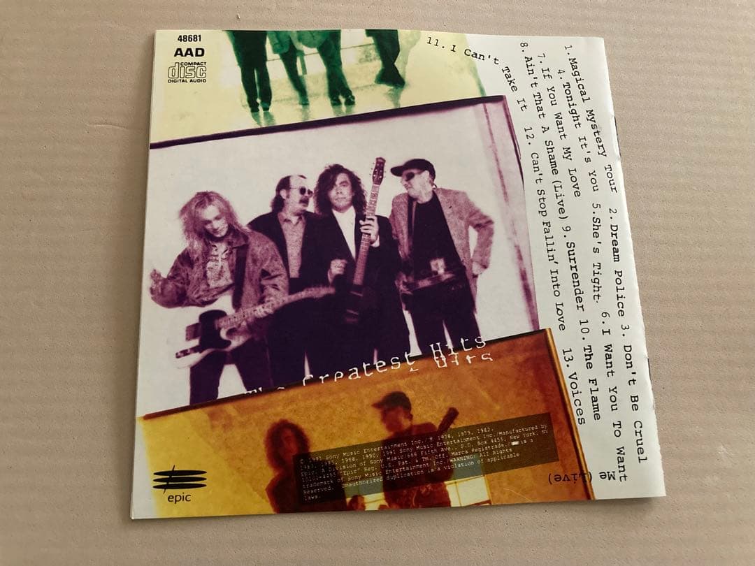 レア　チープトリック直筆　サイン　CD cheap trick
