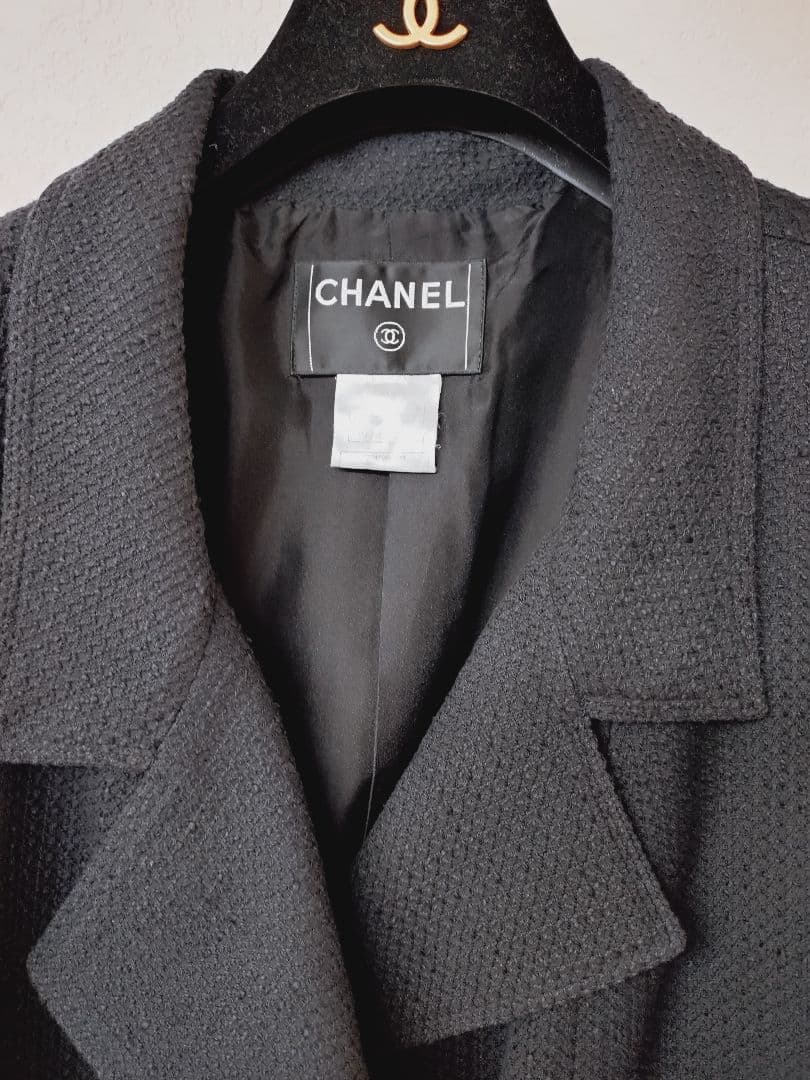 CHANEL・ロングジャケット・大き目サイズ