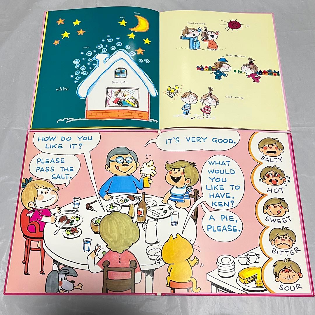 よいこのえいごあそび　けんちゃんとまりちゃんの英語　6冊　水森亜土