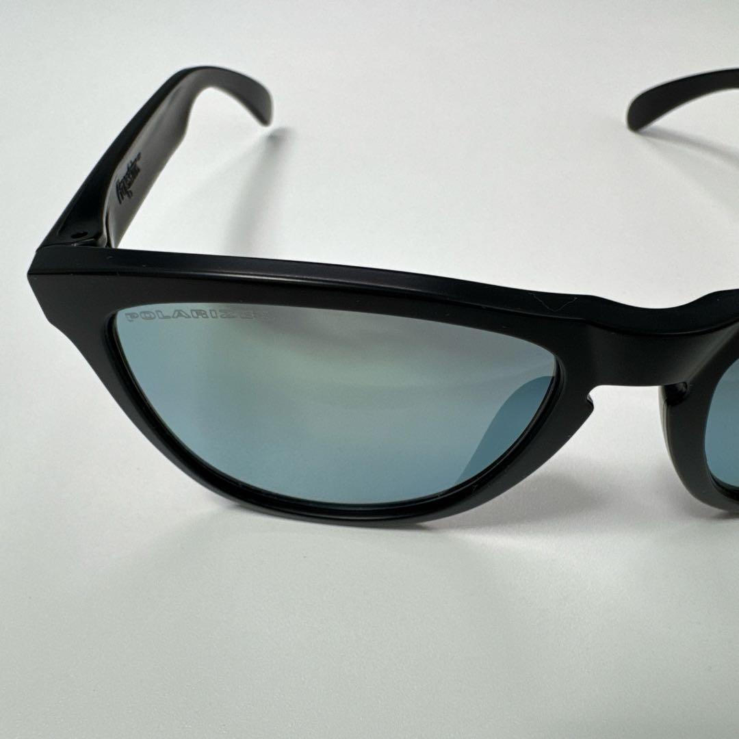 オークリー FROGSKINS 偏光レンズ アジアンフィット ミラーレンズ