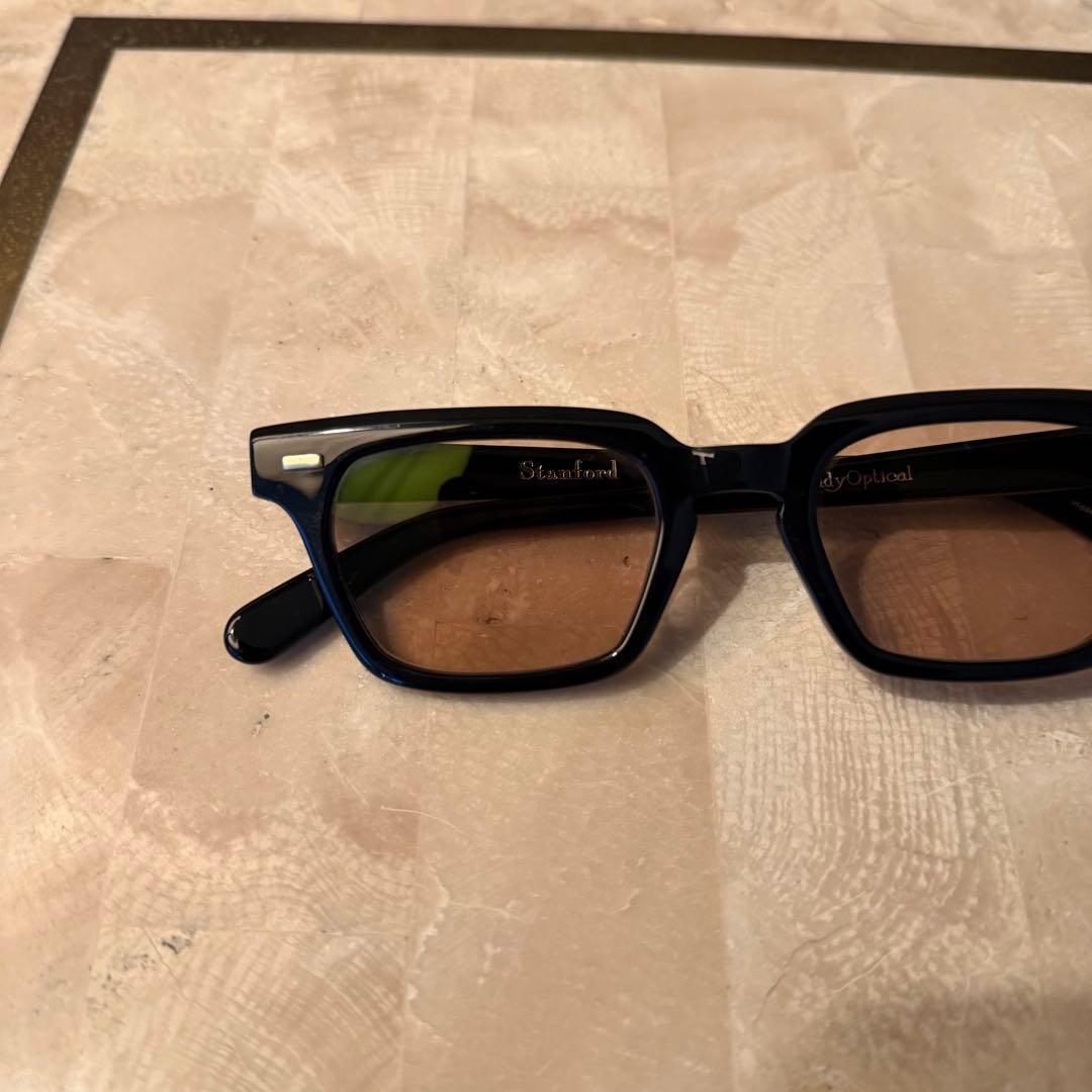 BuddyOptical : Stanford black×brown lens