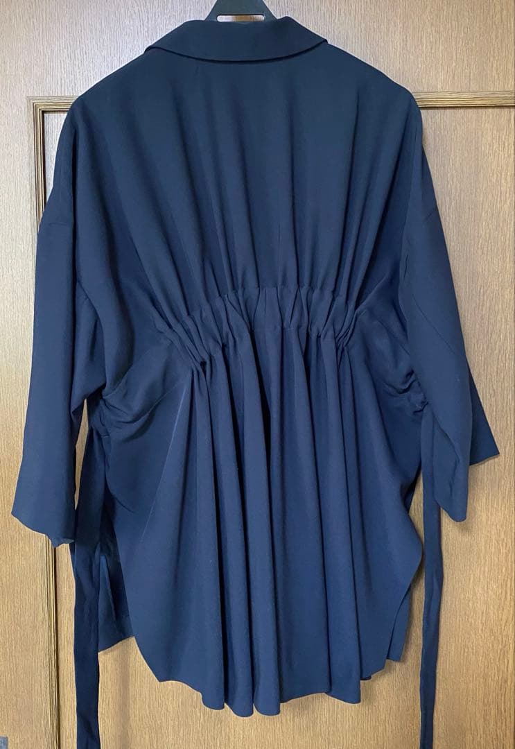 ENFOLDエンフォルド Twill BACK ギャザーテーラードジャケット