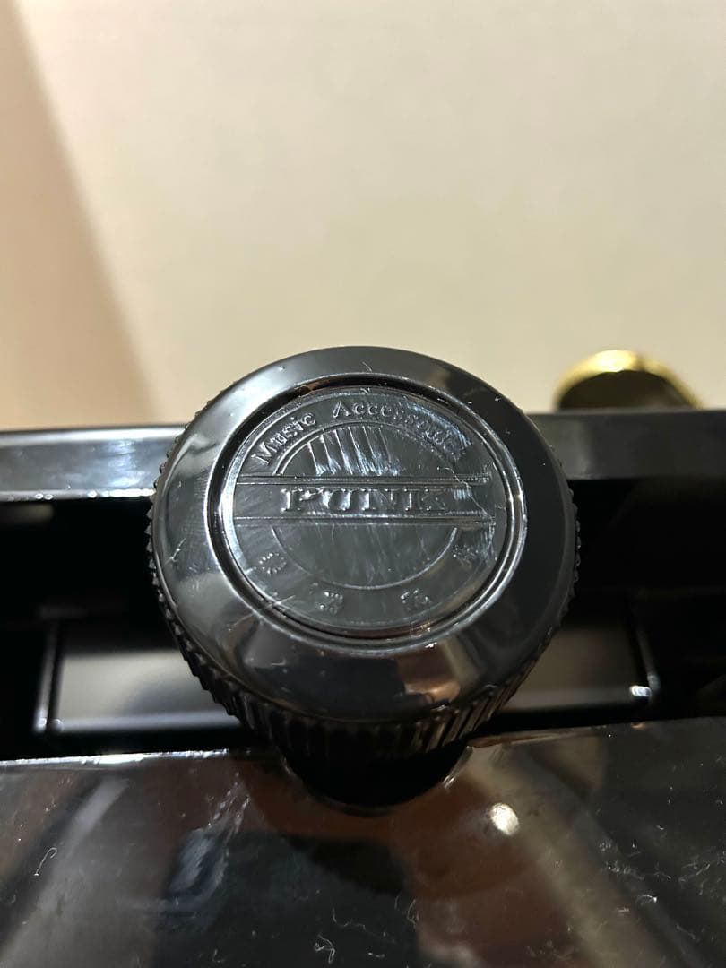 美品ピアノ補助ペダル 補助台PUNKブラック　KGID