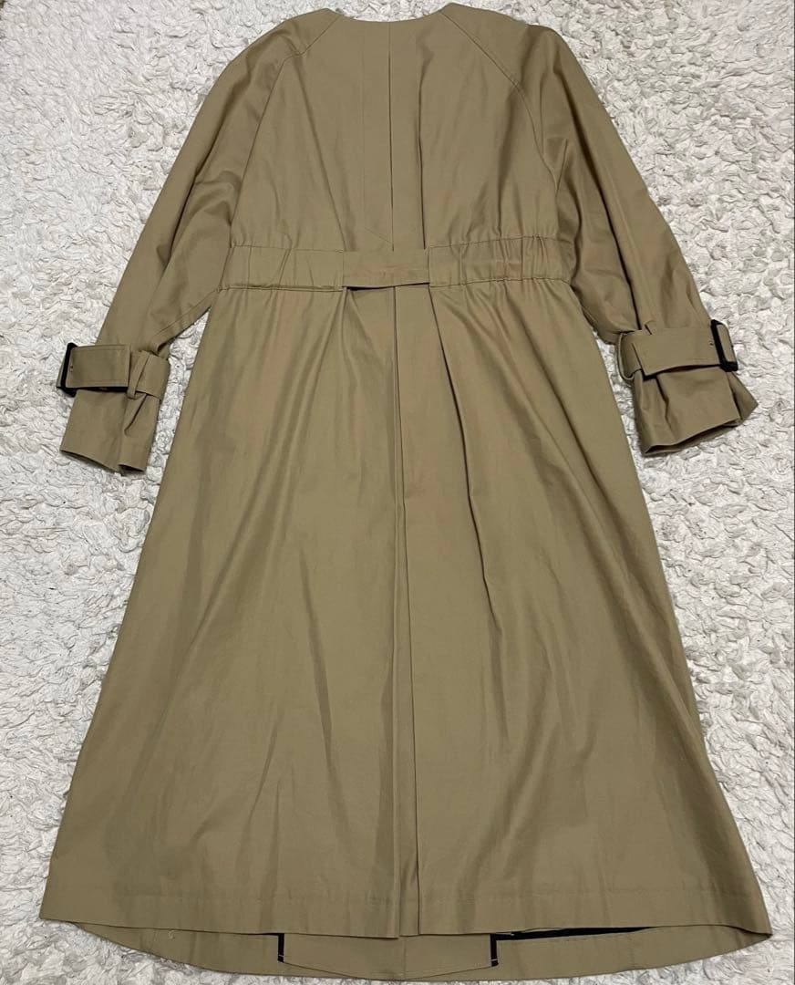 【美品】ADORE コンパクトコットンノーカラーコート