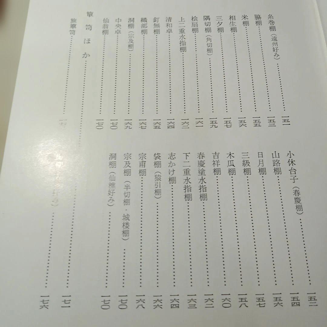 茶之湯道具寸法会圓会　続の2冊