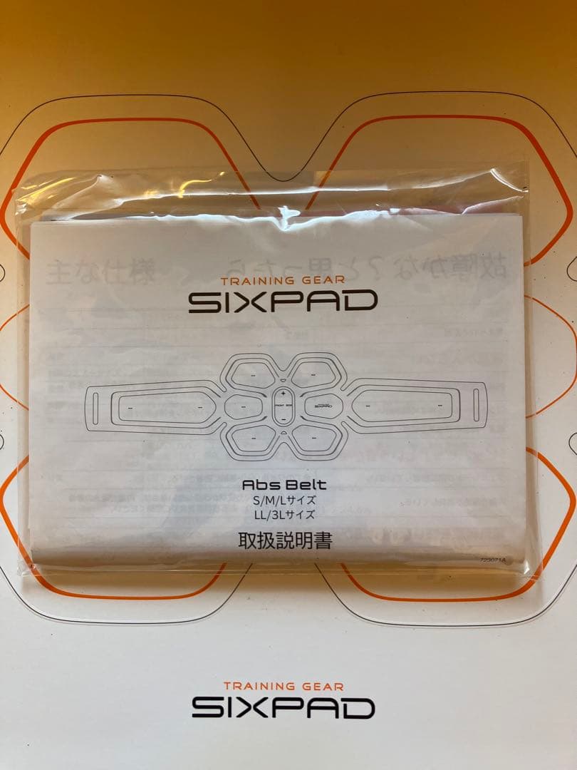 【Sサイズ・純正ジェル付】SIXPAD アブズベルト 正規品 箱・説明書・証明書