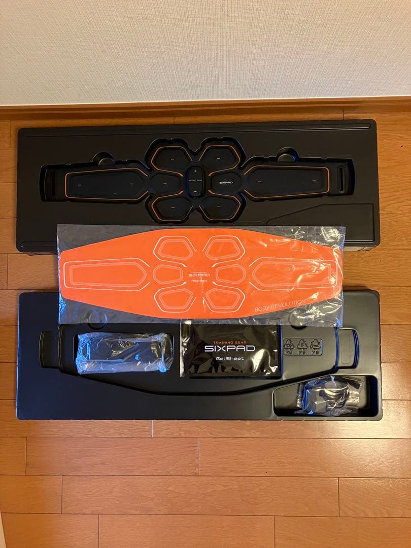 【Sサイズ・純正ジェル付】SIXPAD アブズベルト 正規品 箱・説明書・証明書