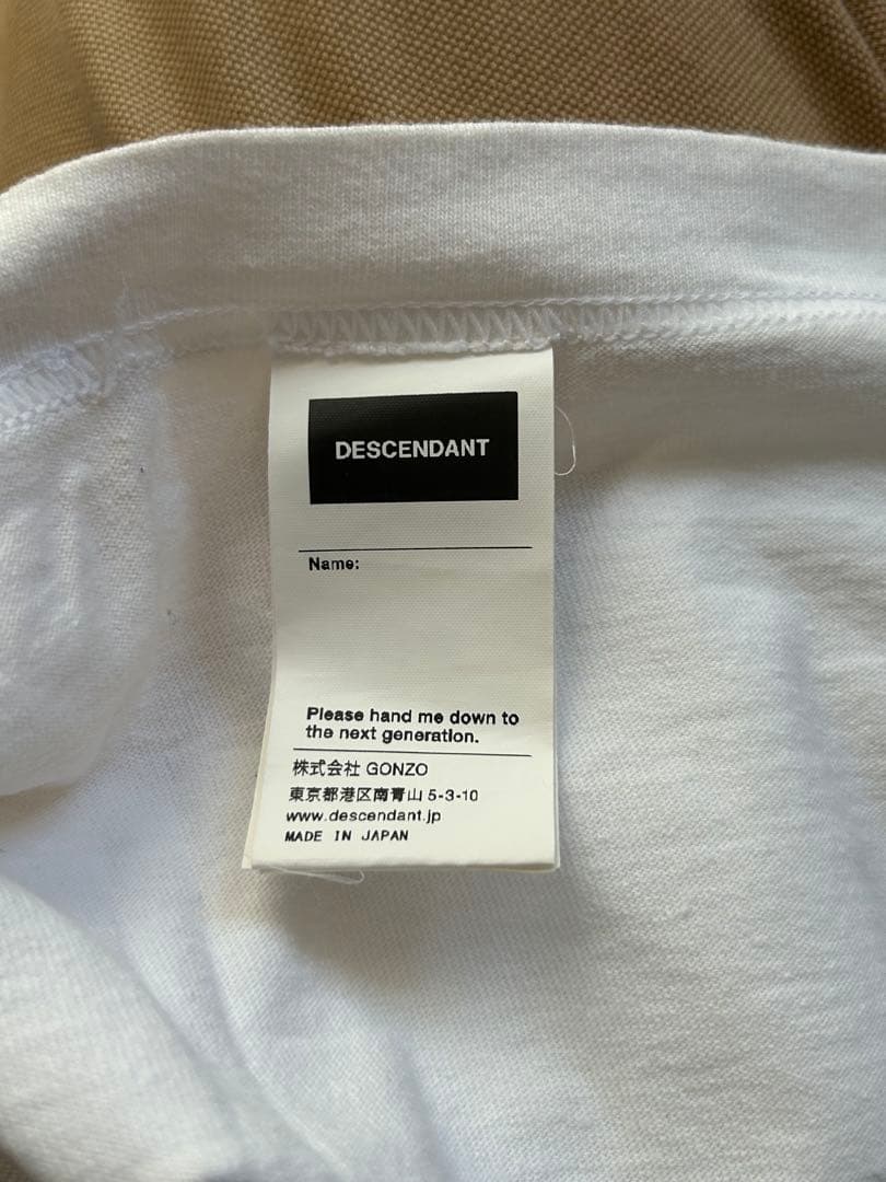 DESCENDANT RonHerman ロンハーマン 別注Tシャツ Lサイズ