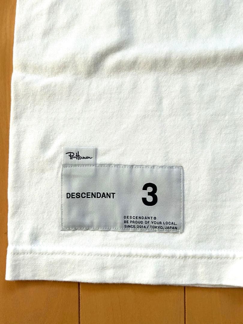 DESCENDANT RonHerman ロンハーマン 別注Tシャツ Lサイズ