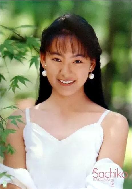 桜井幸子 1991年カレンダー（CL-18）未使用品。B2サイズ。